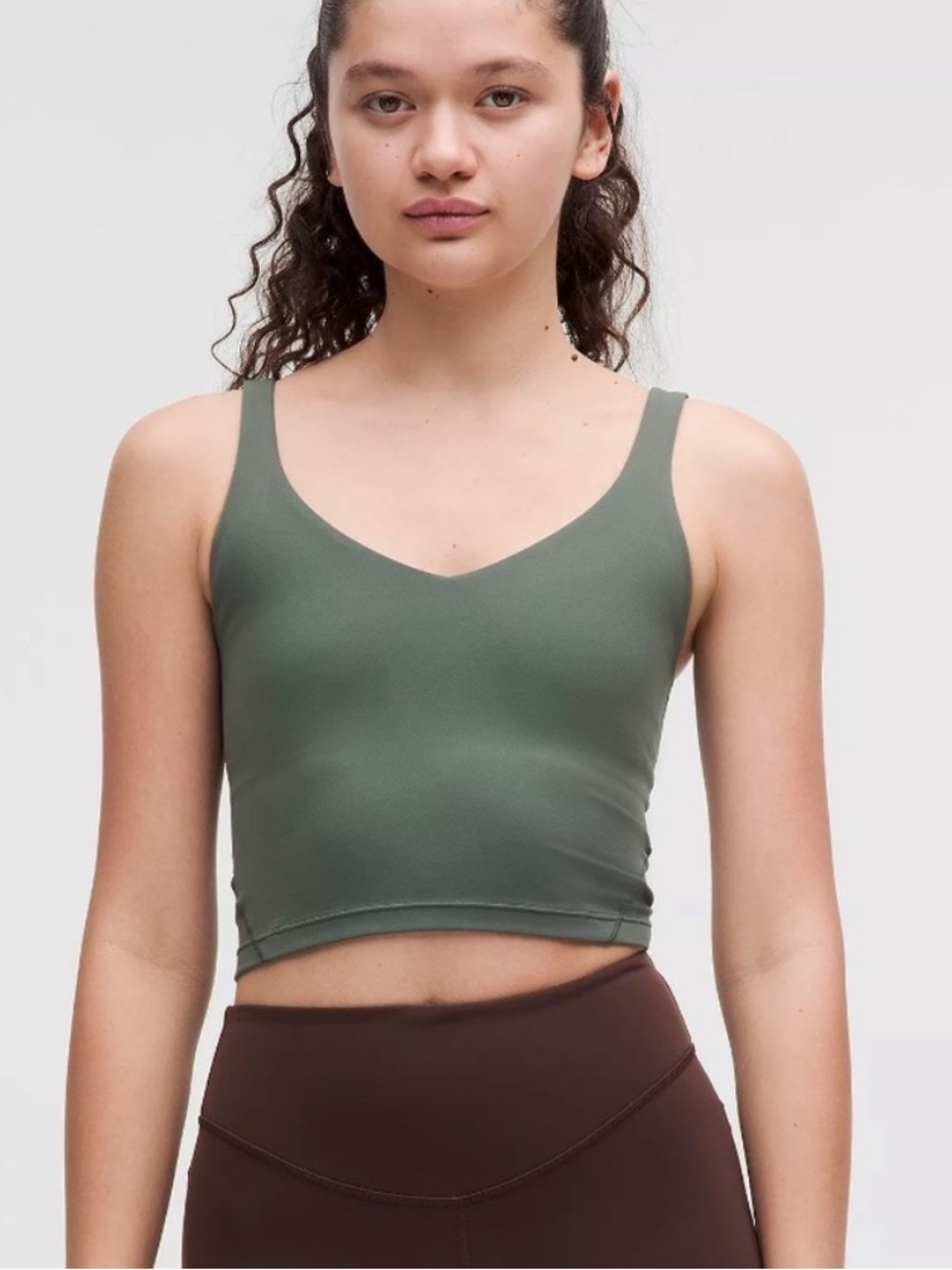 NEW Lululemon Align Tank Dark Forest Size 4